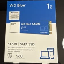 Image of WD Blue SA510, 1TB, 3500RPM, 2,5" M.2 2280, Internal SSD (WDS100T3B0B)