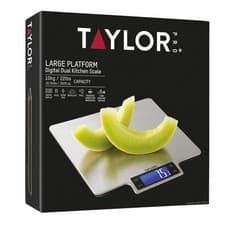 Image of Taylor Pro Large Platform Digital Dual 10Kg Kitchen Scale
