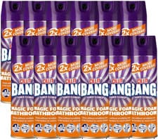 Image of Cillit Bang Magic Foam Bathroom Cleaner - Powerful Active Formula - 600ml X 12