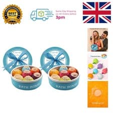 Image of Crush Stress with Our 14-Pack Bath Bombs - Spa Gift for All Occasions