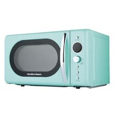 Image of Microwave, 20L Retro Mint Microwave by Hamilton Beach, 700W, HB70H20M