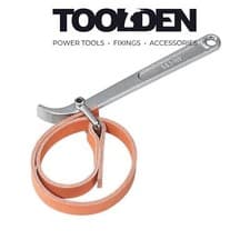 Image of Sealey AK6404 Oil Filter Strap Wrench Ø60-140mm Capacity