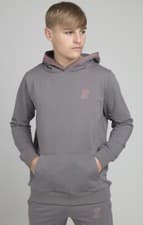 Image of Illusive London Boys Grey Illusion Over The Head Hoodie 13 -14 Years