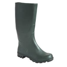 Image of Portwest PVC Non Safety Wellington Boots Green Size 6.5