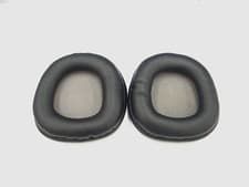 Image of 2 spare Plantronics Audio 355 Non-allergenic Leatherette Ear Cushion in grey NEW