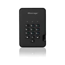 Image of iStorage diskAshur2 256-bit 1TB Secure Encrypted Hard Drive USB 3.2 Black
