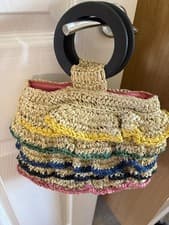Image of Accessorize Women’s Summer Raffia Handbag