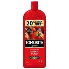 Image of 1.2L Levington Tomorite Liquid Concentrate Tomato Feed Food Pot Plants 20% Extra
