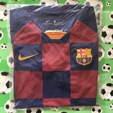 Image of BNIP SMALL WOMENS 19 - 20 BARCELONA HOME FOOTBALL SHIRT