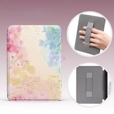 Image of Kobo eReader Case Soft Silicone Full Cover Shockproof Anti-Scratch Flip Shell