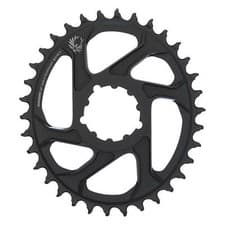 Image of SRAM Chain Ring X-Sync 2 Oval 34T Direct Mount 3MM Offset Boost Alum Eagle Black