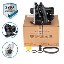 Image of OEM WATER PUMP AND THERMOSTAT HOUSING ASSEMBLY FOR AUDI SEAT SKODA VW 1.8 2.0T
