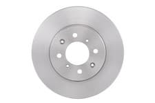 Image of BOSCH 0986479594 Brake Disc Front Vented 257.7mm Outer Ø Fits Honda Jazz