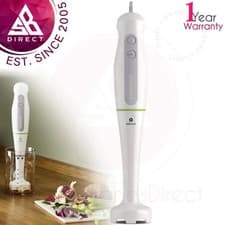 Image of Kenwood HDP100WG Triblend Hand Blender│1 Speed Mixer with Turbo│600W│White│InUK