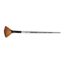 Image of Daler Rowney Graduate Fan Blender Short Handled Brush Size 4