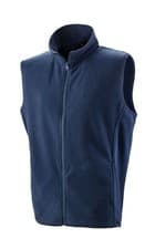 Image of Result Unisex Body Warmer Windproof Polyester Adults Micro Fleece Gilet XS-3XL
