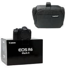 Image of Canon R6 Mark II Body EOS Mirrorless Digital Camera + Bag UK Next Day Delivery