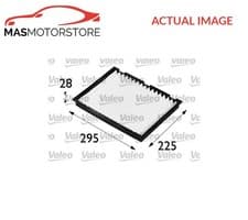 Image of CABIN POLLEN FILTER DUST FILTER VALEO 698159 FOR SKODA OCTAVIA I,SUPERB I