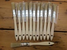 Image of Paint brushes -12mm-1/2inch-12 pack-Paint-Varnish-Stain