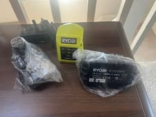 Image of 2x Ryobi RB1815C 18V 27Wh 1.5Ah Rechargeable Battery Packs & Charger ONE+ Range
