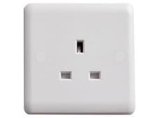 Image of Deta Vimark Unswitched Socket 1-Gang 13A