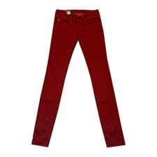 Image of G-STAR Women's Burned Red Lynn Mid Skinny COJ Jeans RRP £80