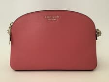 Image of New Ladies Kate Spade ‘Hilli’ Small Pink Saffiano Leather Crossbody Bag