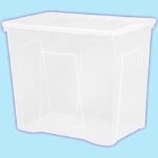 Image of WHAM CRYSTAL 160LTR CLEAR BOX & LID