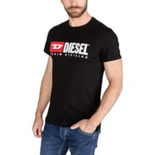 Image of DIESEL Mens T Shirt T DIEGO DIVISION Short Sleeve Tee Casual Cotton Summer Sport