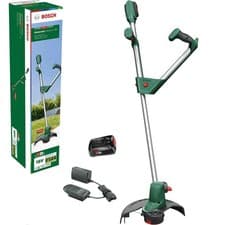 Image of Bosch UNIVERSALGRASSCUT 18V-26 P4A 18v Cordless Grass Trimmer Edger 260mm 2 x 2.