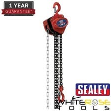 Image of Sealey Chain Block 0.5tonne 2.5m Lift Lifting