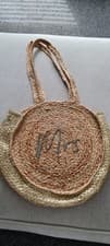 Image of Monsoon/Acessorize Large Round Beach Bag
