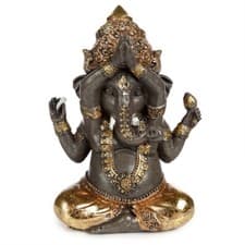 Image of Ganesh Statue - Hands Up Praying - Diwali - Hindu God - Gift