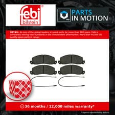 Image of Brake Pads Set Front 16443 Febi 4403271 4403272 7701200648 7701200884 7701202044