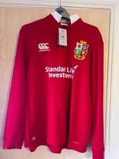 Image of British & Irish Lions Canterbury Rugby Shirt 2017 L New Zealand New With Tags
