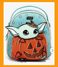 Image of Disney Star Wars Mandalorian Grogu Mini Backpack Bag The Child Boxlunch NEW
