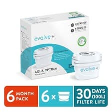 Image of Aqua Optima Evolve+ Water Filter - Pack of 6