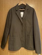 Image of Barbour Herringbone Overshirt Uniform Green Large