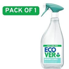 Image of Ecover Glass Cleaner Spray 500ml ,Window & Stainless Steel Glass Spray Fresh Tea
