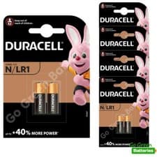 Image of 10 x Duracell MN9100 LR1 1.5V Alkaline Batteries 910A E90 N KN AM5 Security