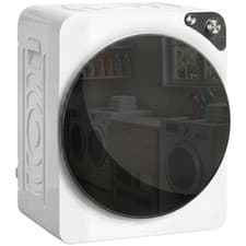 Image of HOMCOM 5kg Vented Tumble Dryer, Compact Dryer with 5 Drying Modes, White