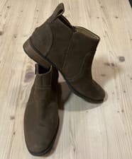 Image of UGG Boots Women US 9.5 Aureo II Waterproof Zip Ankle-High Booties Brown Suede