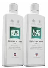 Image of 2 X AUTOGLYM BUMPER AND TRIM GEL BUMPER CARE 325ML Free P & P