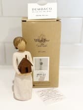 Image of MI CASA FIGURE SCULPTURE HAND PAINTING WILLOW TREE BY SUSAN LORDI