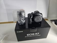 Image of Canon EOS R7 Mirrorless Compact Camera 4K ULtra HD RF-S 18-150MM 32.5MP