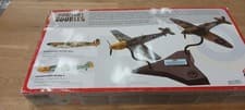 Image of AIRFIX A50135 Spitfire v Messerschmitt Bf109E-4 1/72 Scale Plastic Model Kit NEW