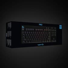 Image of LOGITECH G PRO Mechanical Gaming Keyboard - GX Blue Clicky Switches - Black UK