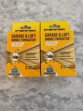 Image of 2PK DEADFAST GARAGE LOFT SMOKE FUMIGATOR KILLS ALL FLYING CRAWLING INSECTS WASPS