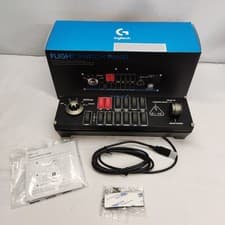 Image of LOGITECH FLIGHT SWITCH PANEL PROFESSIONAL SWITCH COCKPIT SIMULATION CONTROLLER