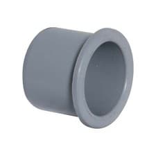Image of FloPlast Push Fit Waste Socket Plug 32mm Grey (Pack of 10)